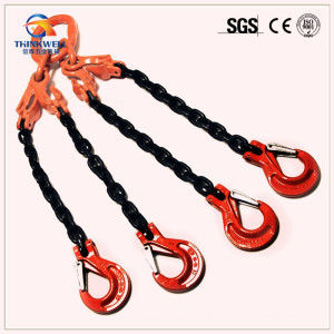 G80 Lifting Chain with Hook for Cargo Lifting